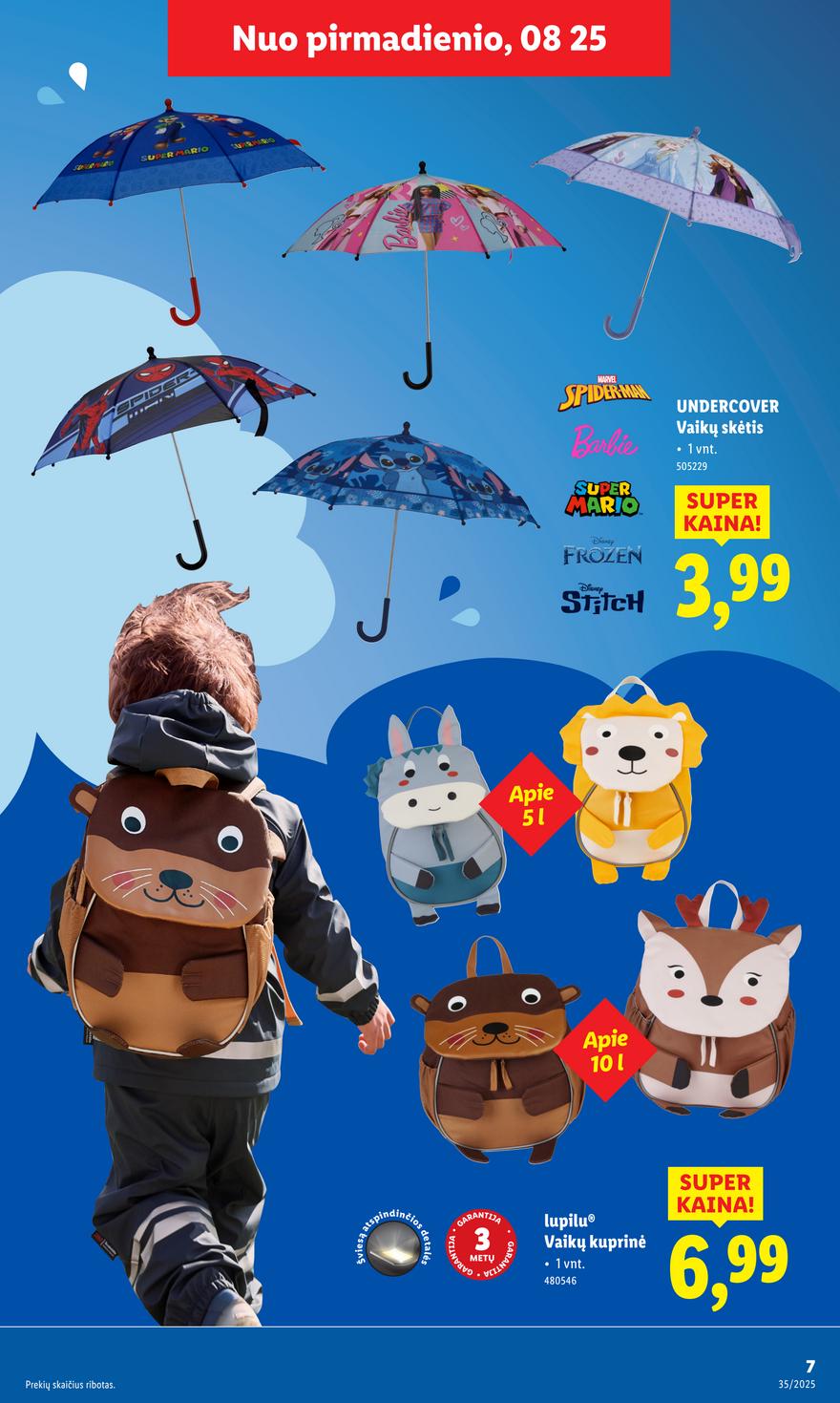 Lidl ne maisto leidinys akcijos nuo 
  2025-08-25 iki 
  2025-08-31 | Leidinukas.lt puslapis 7