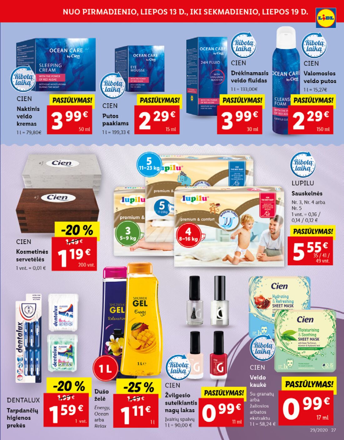 Lidl savaitinis leidinys akcijos nuo 
  2020-07-13 iki 
  2020-07-19 | Leidinukas.lt puslapis 27