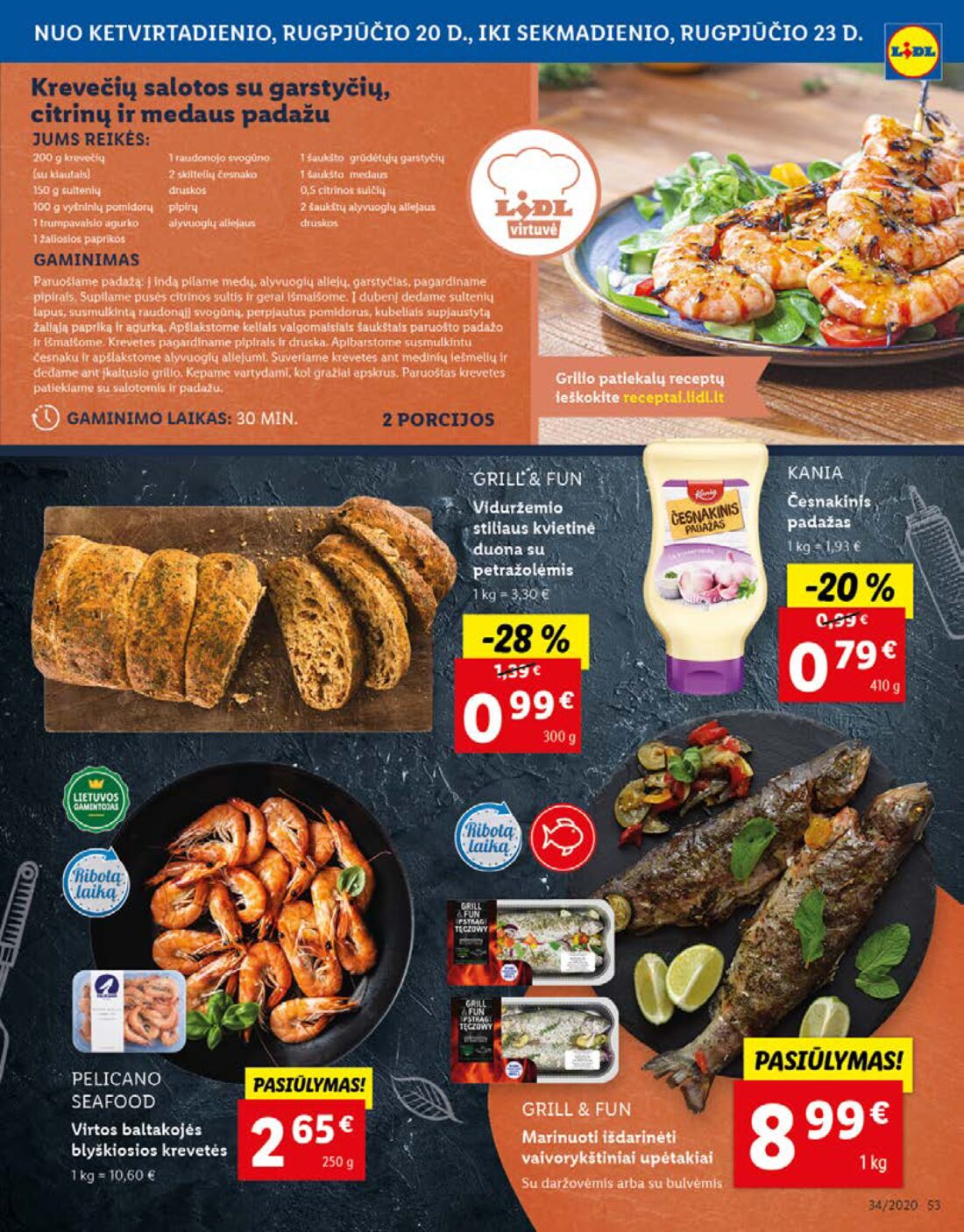 Lidl savaitinis leidinys akcijos nuo 
  2020-08-17 iki 
  2020-08-23 | Leidinukas.lt puslapis 53