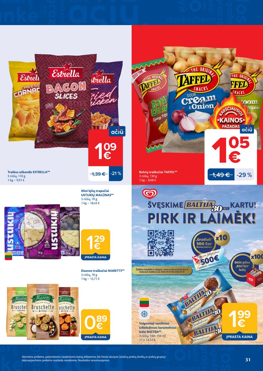 Maxima leidinys akcijos nuo 
  2026-06-16 iki 
  2026-06-22 | Leidinukas.lt puslapis 31
