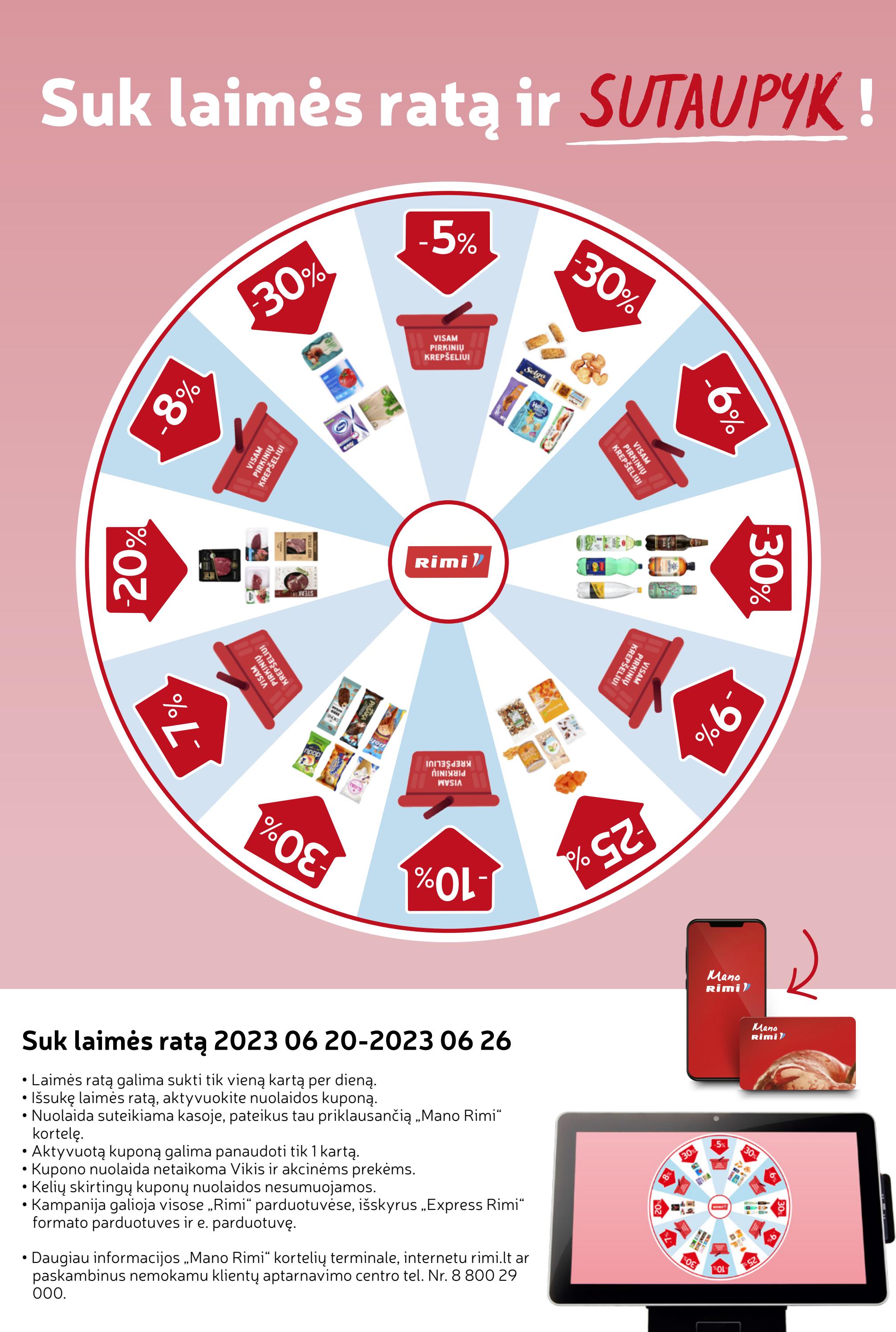 Rimi savaitinis leidinys akcijos nuo 
  2023-06-20 iki 
  2023-06-26 | Leidinukas.lt puslapis 27