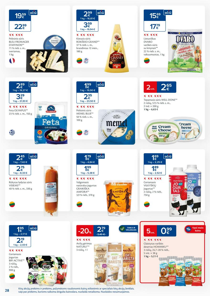 Maxima leidinys 20 akcijos nuo 
  2025-05-13 iki 
  2025-05-19 | Leidinukas.lt puslapis 28