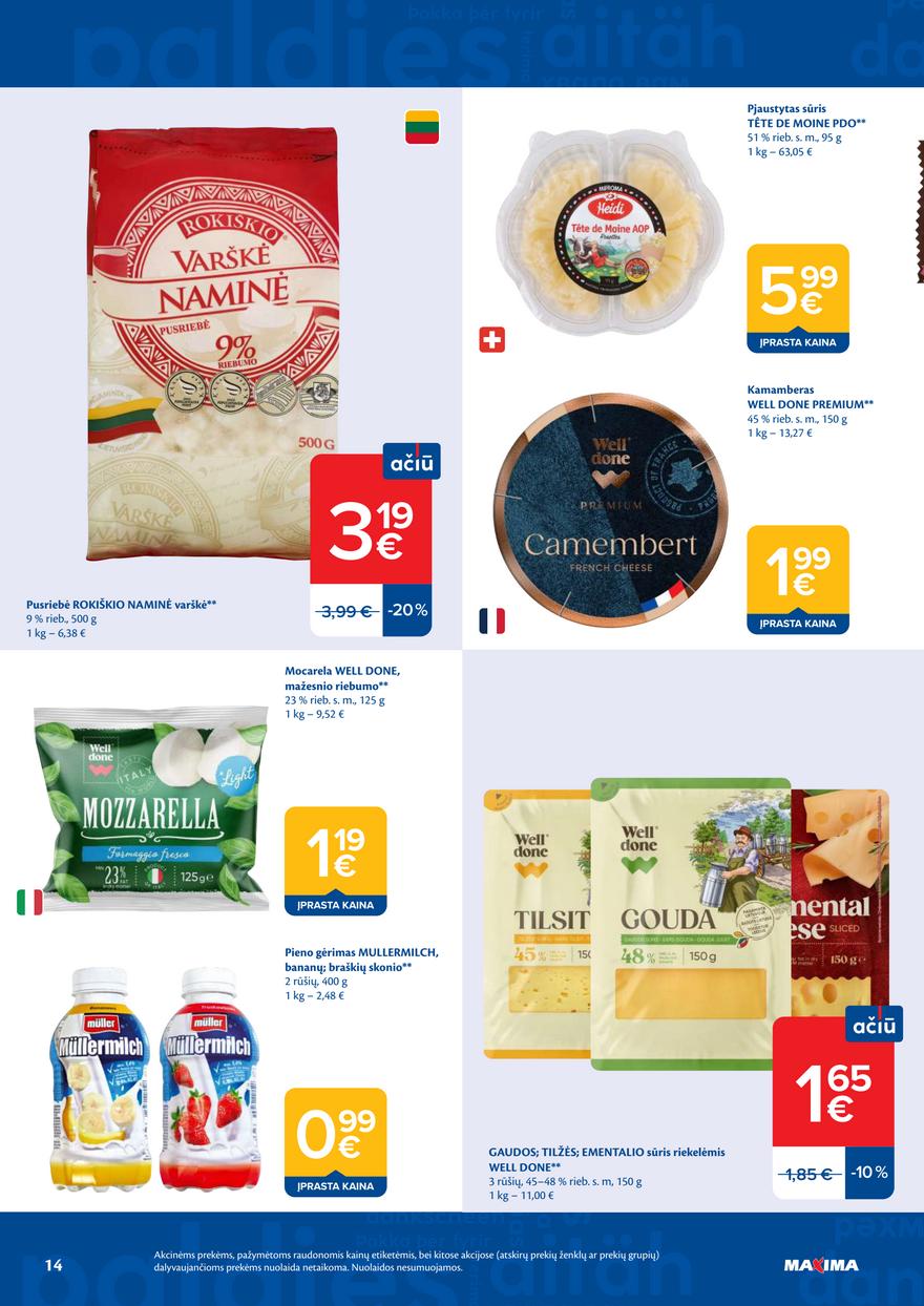 Maxima leidinys akcijos nuo 
  2026-06-09 iki 
  2026-06-15 | Leidinukas.lt puslapis 14