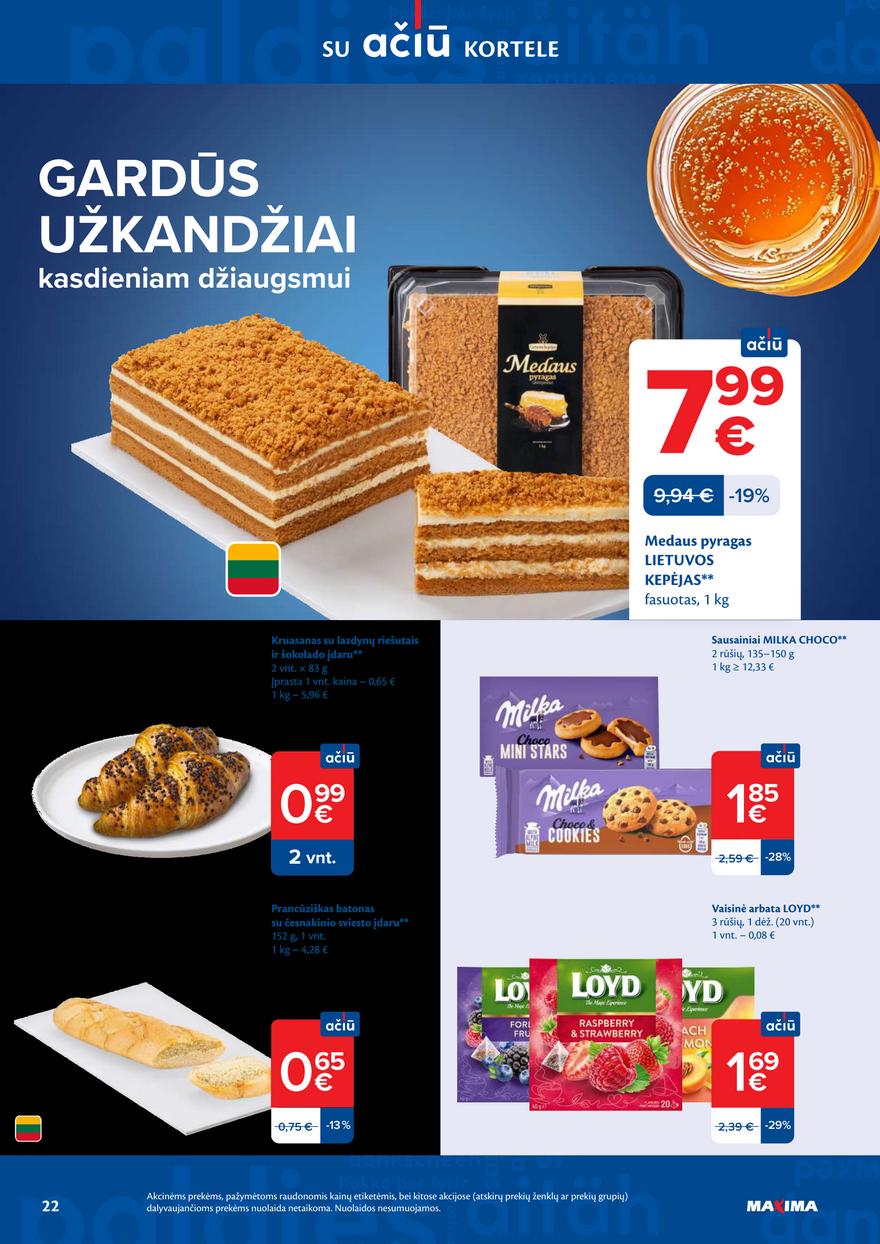Maxima leidinys akcijos nuo 
  2026-03-31 iki 
  2026-04-06 | Leidinukas.lt puslapis 22