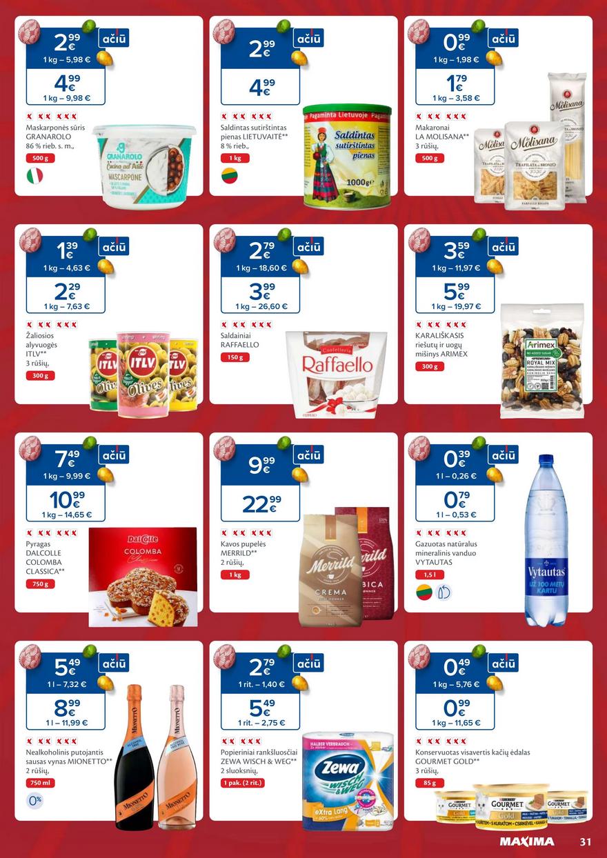 Maxima leidinys akcijos nuo 
  2024-03-05 iki 
  2024-03-11 | Leidinukas.lt puslapis 31