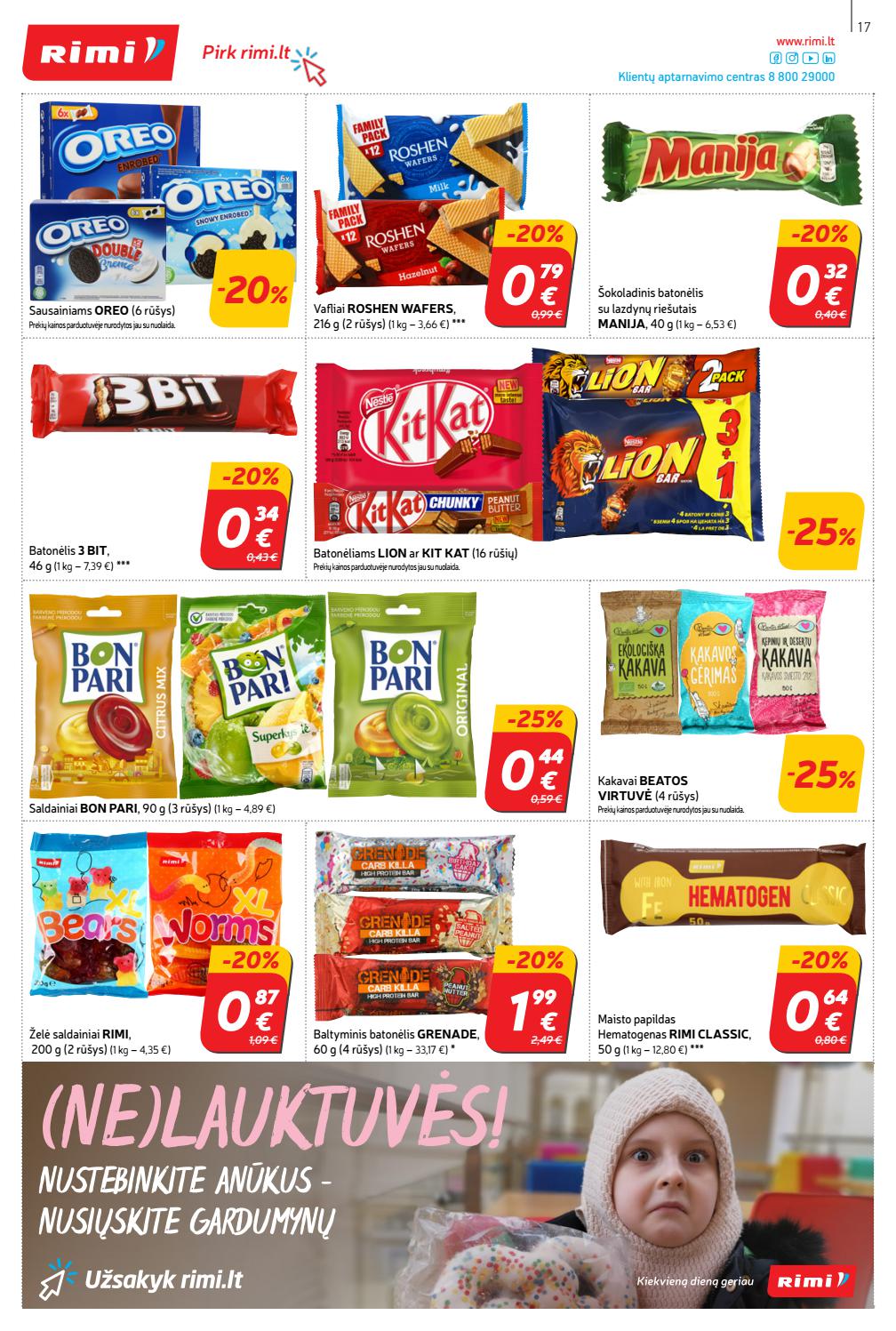 Rimi savaitinis leidinys akcijos nuo
2021-06-01 iki
2021-06-07 | Leidinukas.lt puslapis 17