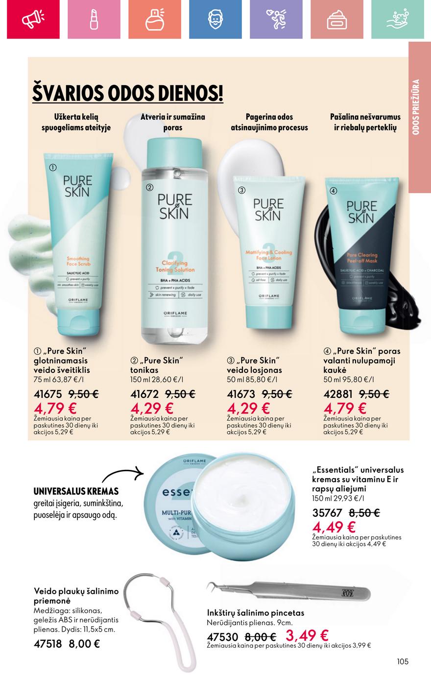 Oriflame katalogas akcijos nuo 
  2025-06-22 iki 
  2025-07-12 | Leidinukas.lt puslapis 105