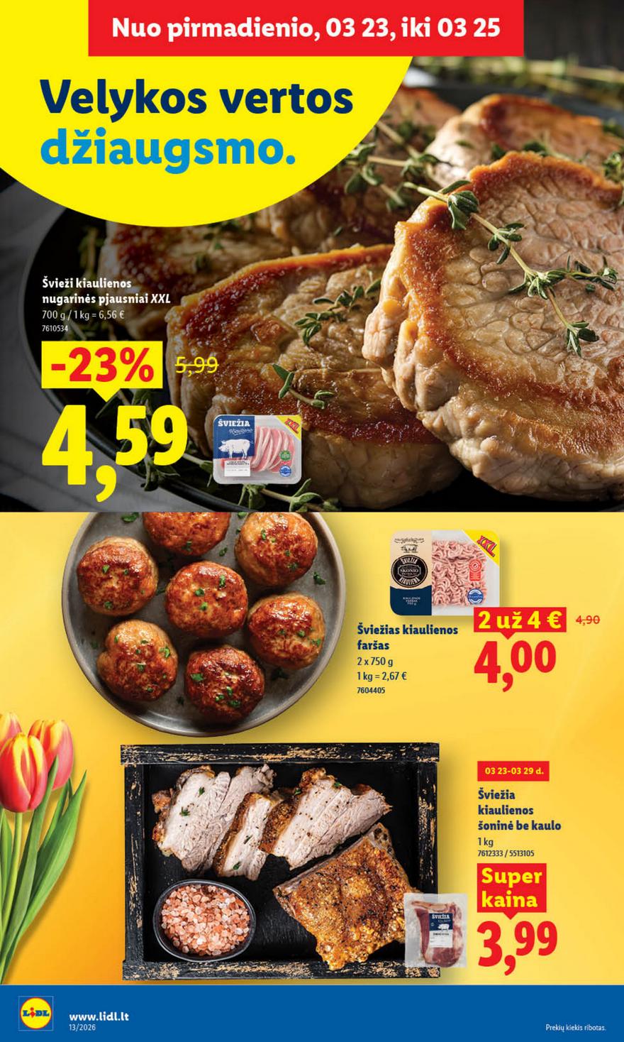 Lidl leidinys naujas akcijos nuo 
  2026-03-23 iki 
  2026-03-29 | Leidinukas.lt puslapis 8