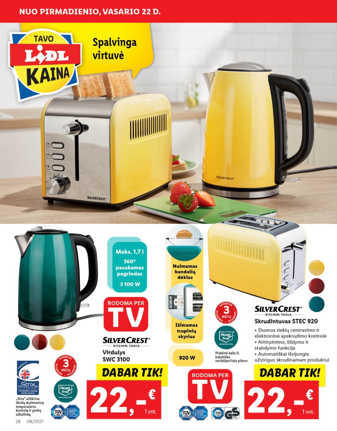 Lidl savaitinis leidinys akcijos nuo 
  2021-02-22 iki 
  2021-02-28 | Leidinukas.lt puslapis 28