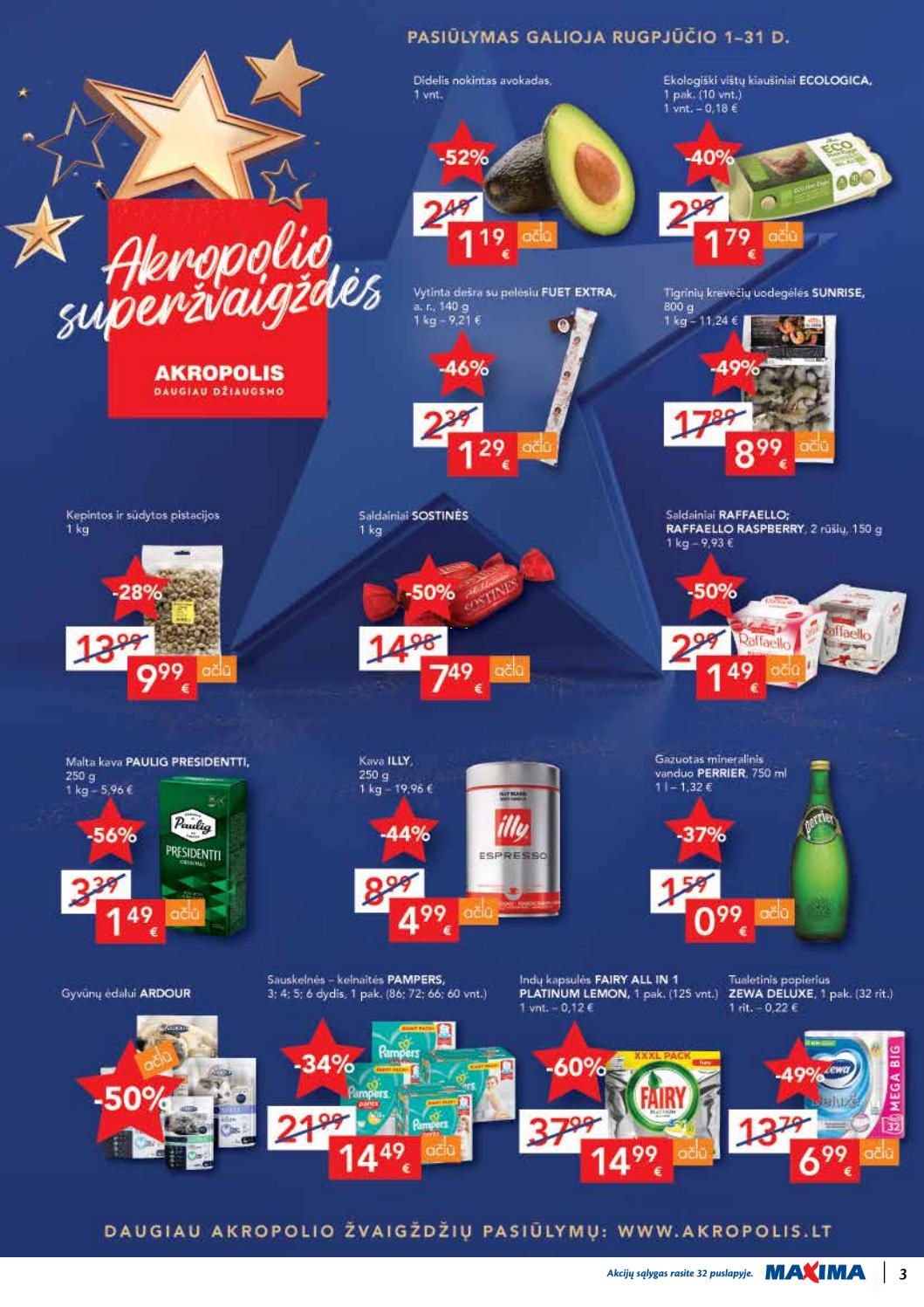 Maxima kaininis leidinys akcijos nuo 
  2020-08-11 iki 
  2020-08-17 | Leidinukas.lt puslapis 3