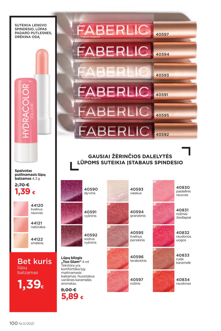 Faberlic katalogas akcijos nuo 
  2021-07-26 iki 
  2021-08-15 | Leidinukas.lt puslapis 100