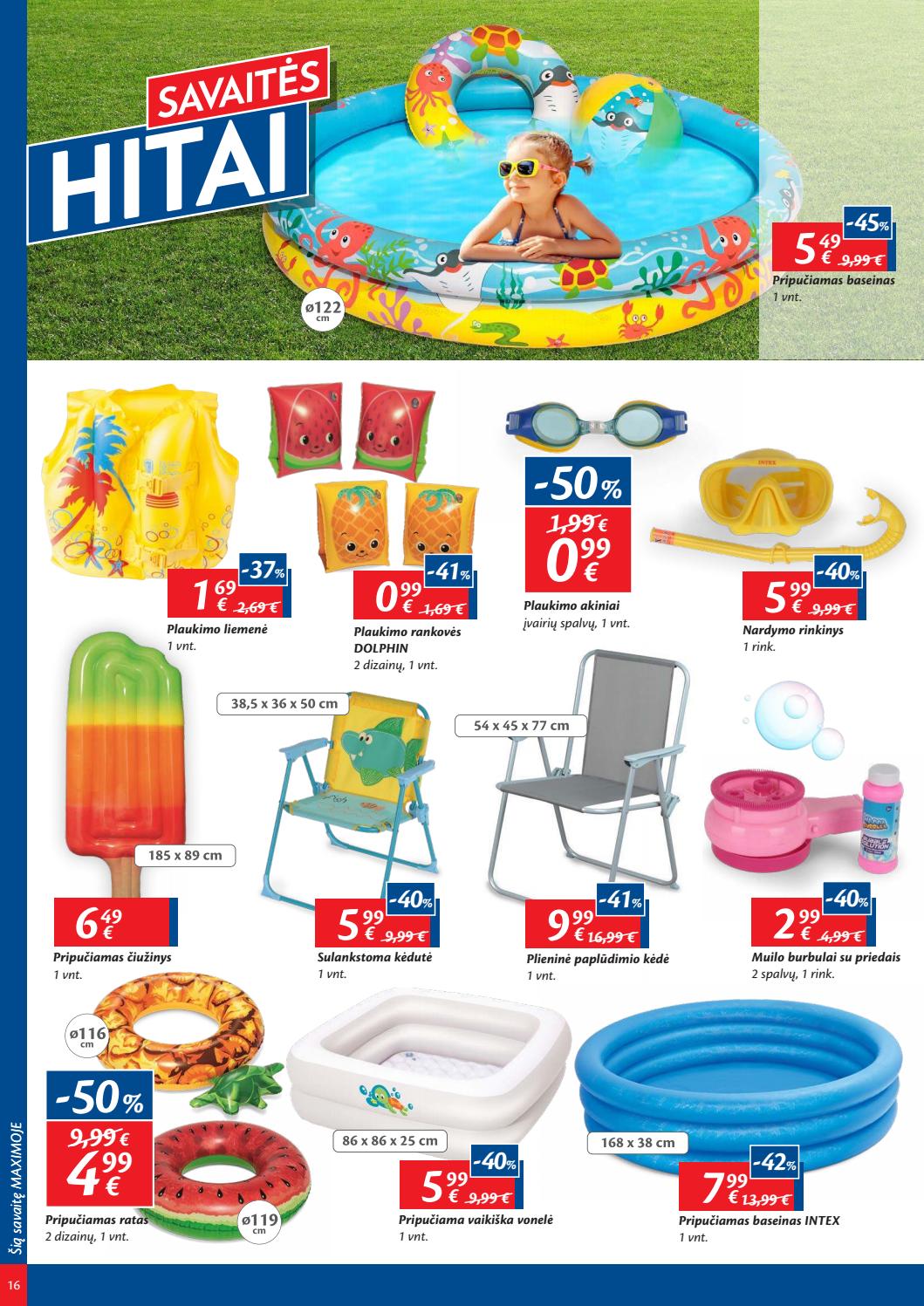 Maxima kaininis leidinys akcijos nuo 
  2019-06-04 iki 
  2019-06-10 | Leidinukas.lt puslapis 16