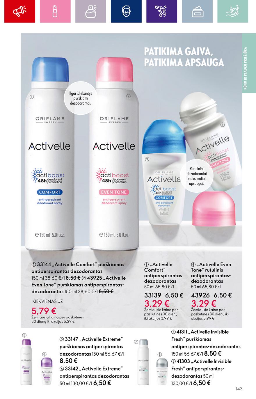 Oriflame katalogas akcijos nuo 
  2023-08-23 iki 
  2023-09-12 | Leidinukas.lt puslapis 143