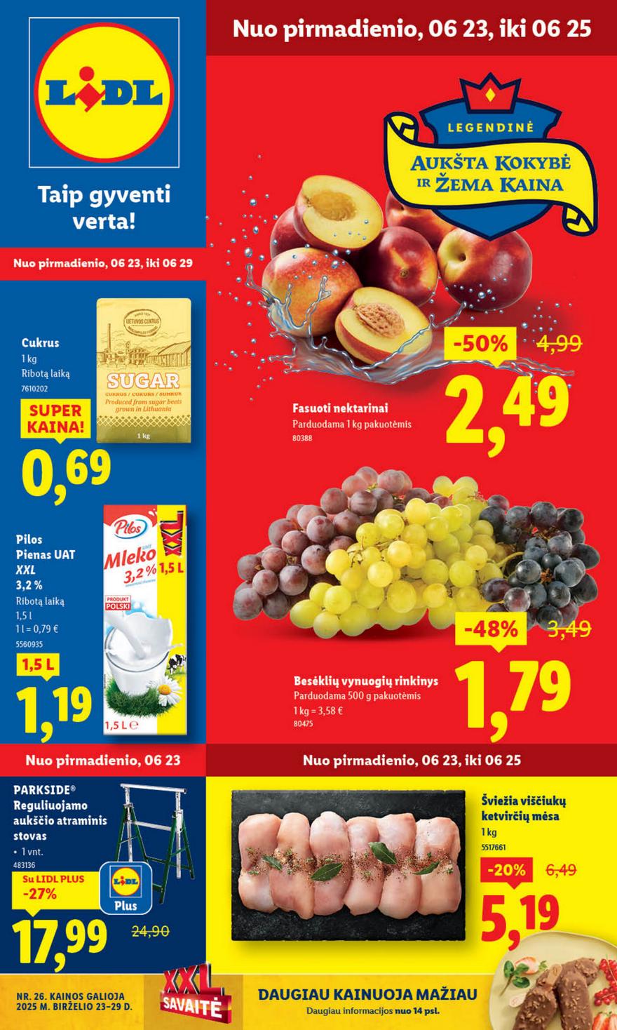 Lidl leidinys akcijos nuo 
  2025-06-23 iki 
  2025-06-29 | Leidinukas.lt puslapis 1