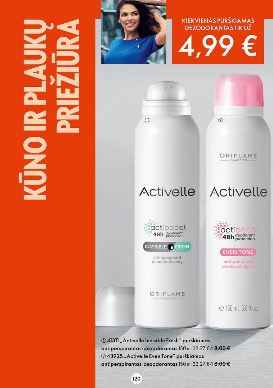 Oriflame katalogas akcijos nuo 
  2023-03-15 iki 
  2023-04-04 | Leidinukas.lt puslapis 120