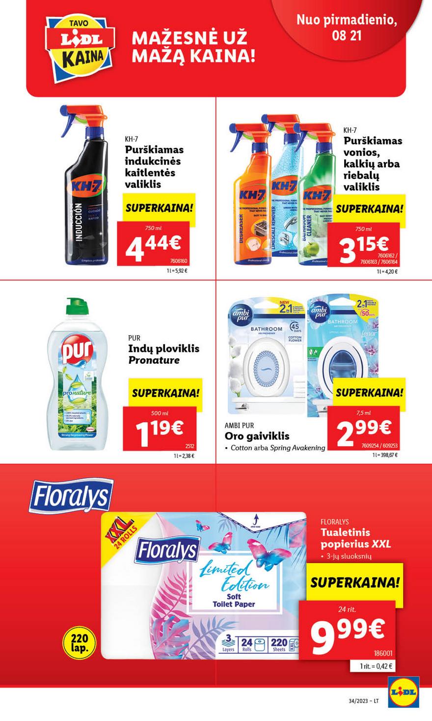 Lidl pasiūlymai akcijos nuo 
  2023-08-21 iki 
  2023-08-27 | Leidinukas.lt puslapis 43