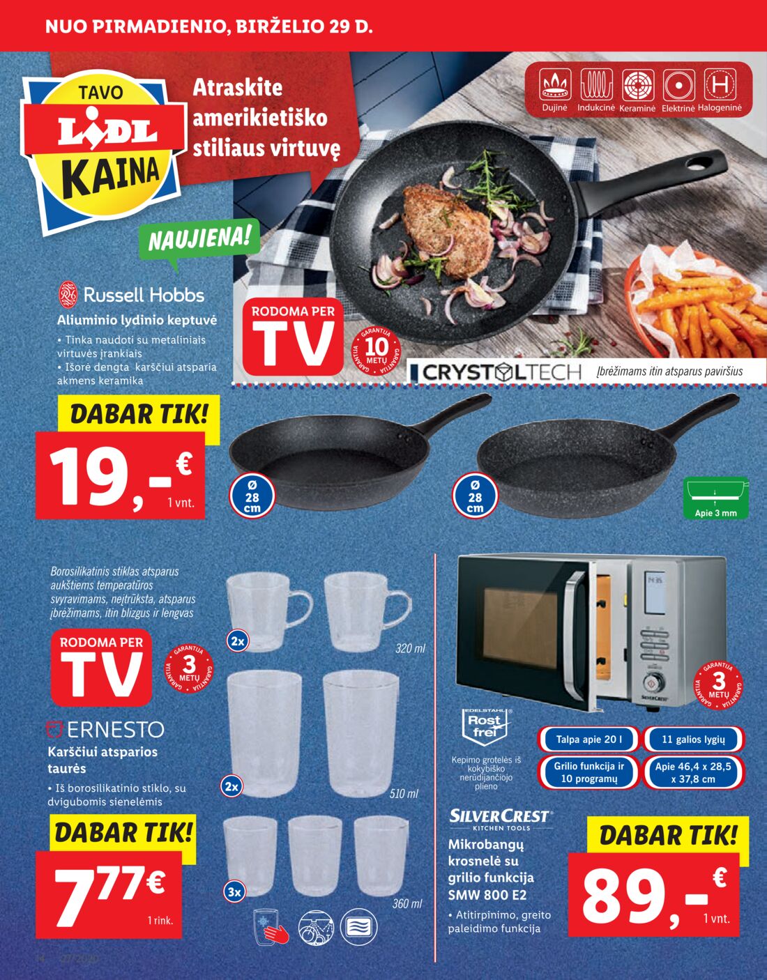 Lidl savaitinis leidinys akcijos nuo 
  2020-06-29 iki 
  2020-07-05 | Leidinukas.lt puslapis 14
