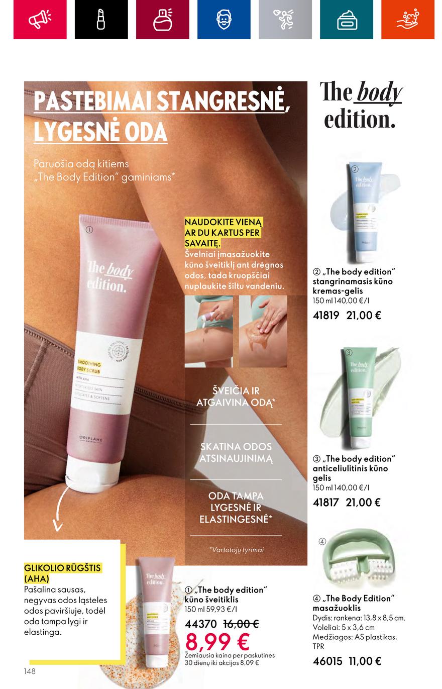 Oriflame katalogas akcijos nuo 
  2023-09-13 iki 
  2023-10-03 | Leidinukas.lt puslapis 148
