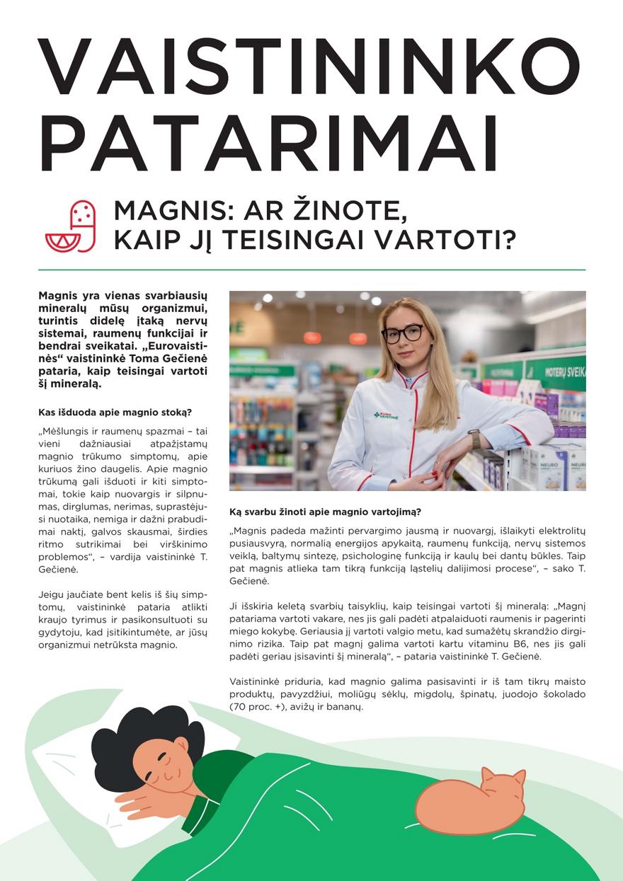 Euro vaistinė katalogas akcijos nuo 
  2026-04-01 iki 
  2026-04-30 | Leidinukas.lt puslapis 24