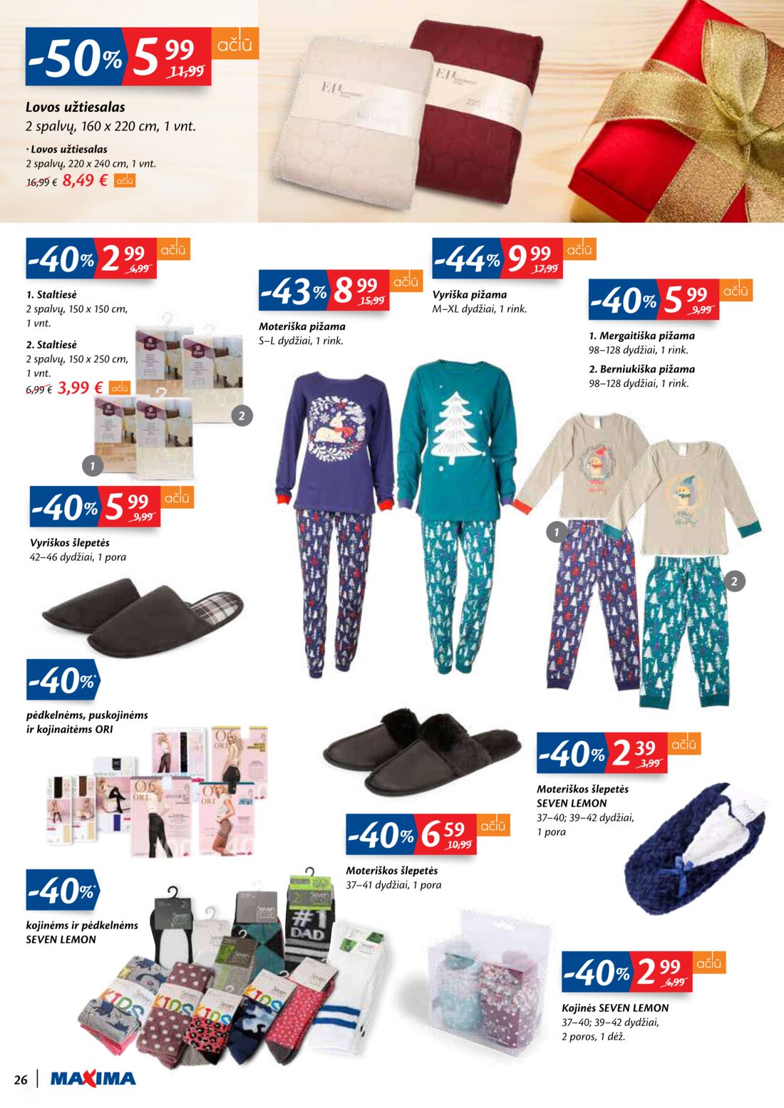 Maxima kaininis leidinys akcijos nuo 
  2020-11-24 iki 
  2020-11-30 | Leidinukas.lt puslapis 26
