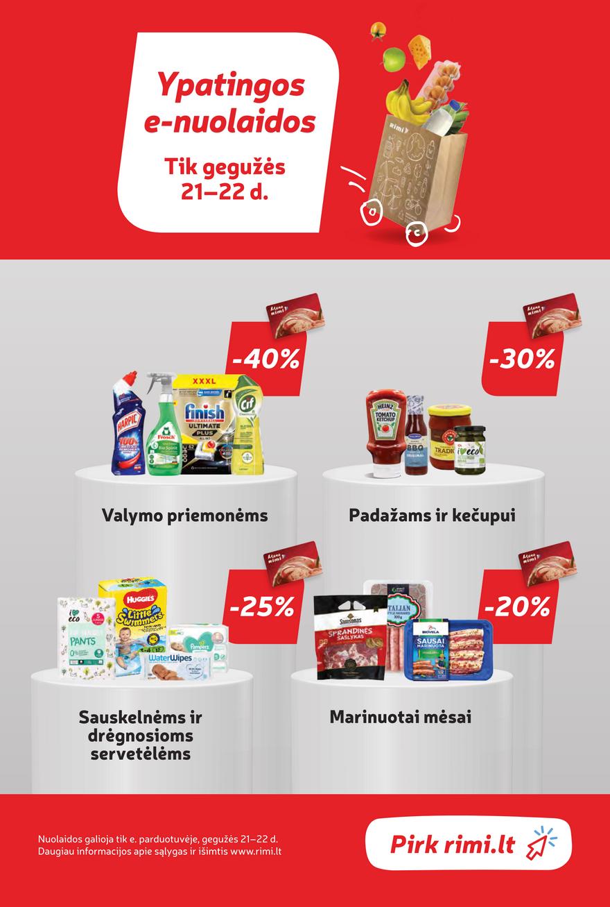 Rimi savaitinis leidinys akcijos nuo 
  2024-05-21 iki 
  2024-05-27 | Leidinukas.lt puslapis 32