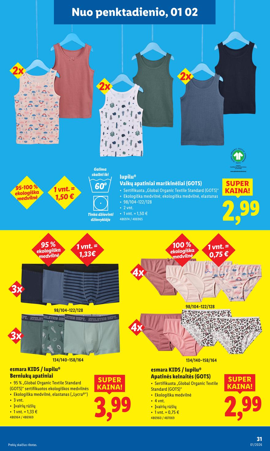 Lidl leidinys akcijos nuo 
  2025-12-29 iki 
  2026-01-04 | Leidinukas.lt puslapis 31