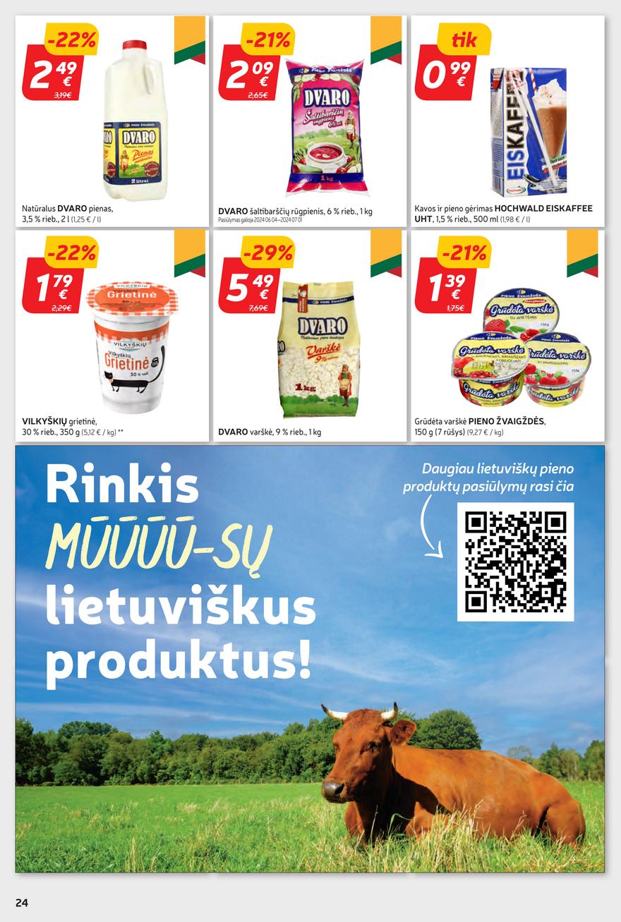 Rimi savaitinis leidinys akcijos nuo 
  2024-06-04 iki 
  2024-06-10 | Leidinukas.lt puslapis 24