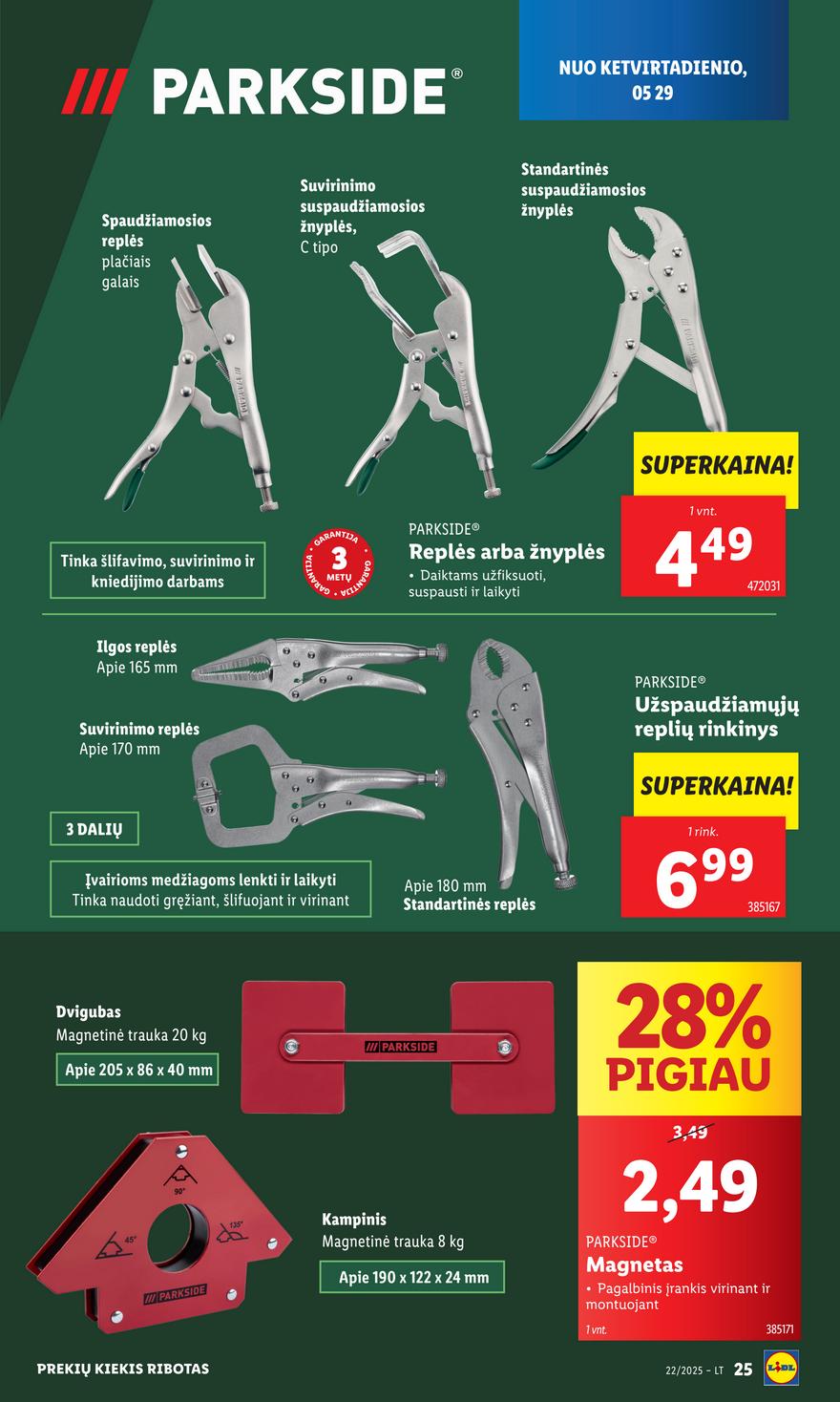 Lidl ne maisto leidinys akcijos nuo 
  2025-05-26 iki 
  2025-06-01 | Leidinukas.lt puslapis 25