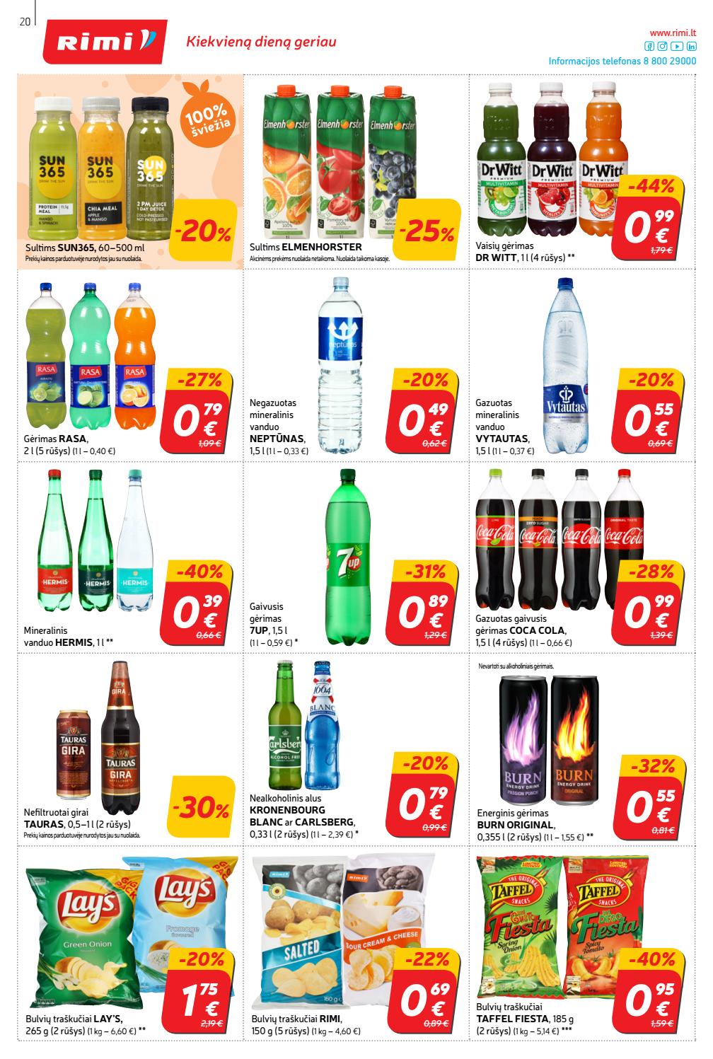 Rimi savaitinis leidinys akcijos nuo 
  2019-11-19 iki 
  2019-11-25 | Leidinukas.lt puslapis 20