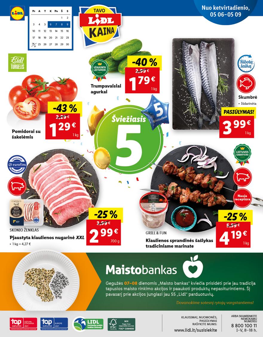 Lidl maisto prekių pasiūlymai akcijos nuo 
  2021-05-03 iki 
  2021-05-09 | Leidinukas.lt puslapis 40