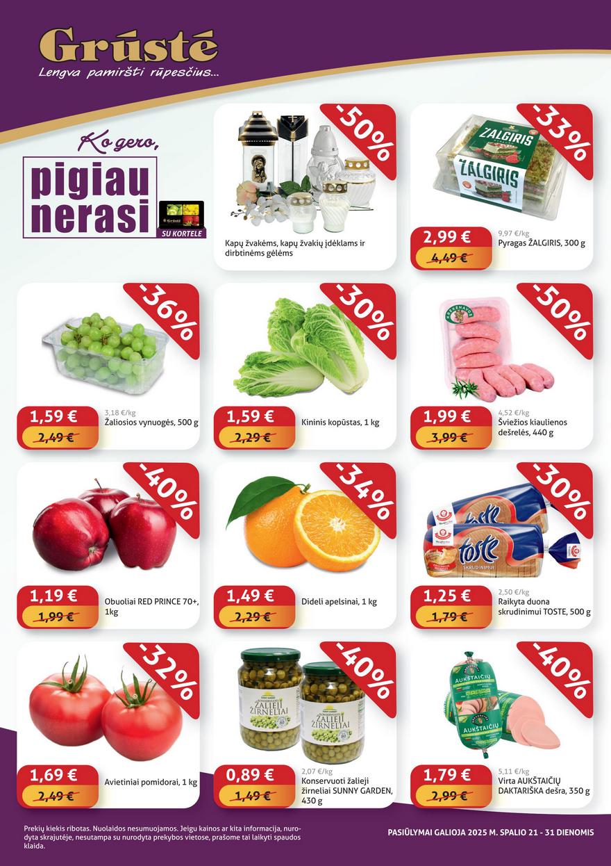 Grūstės leidinys akcijos nuo 
  2025-10-21 iki 
  2025-10-31 | Leidinukas.lt puslapis 1