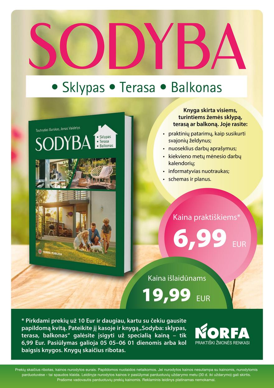 Norfos kaininis leidinys akcijos nuo 
  2022-05-05 iki 
  2022-05-18 | Leidinukas.lt puslapis 16