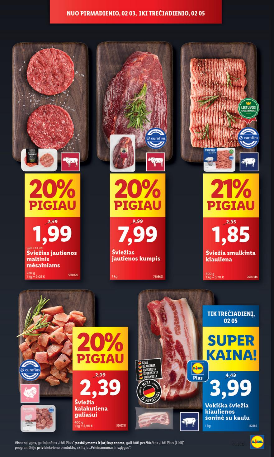 Lidl leidinys naujas akcijos nuo 
  2025-02-03 iki 
  2025-02-09 | Leidinukas.lt puslapis 3