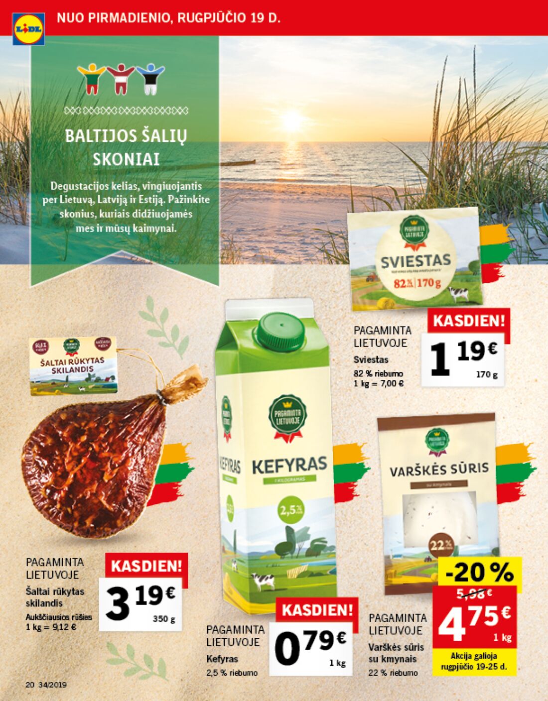 Lidl savaitinis leidinys akcijos nuo 
  2019-08-19 iki 
  2019-08-25 | Leidinukas.lt puslapis 20