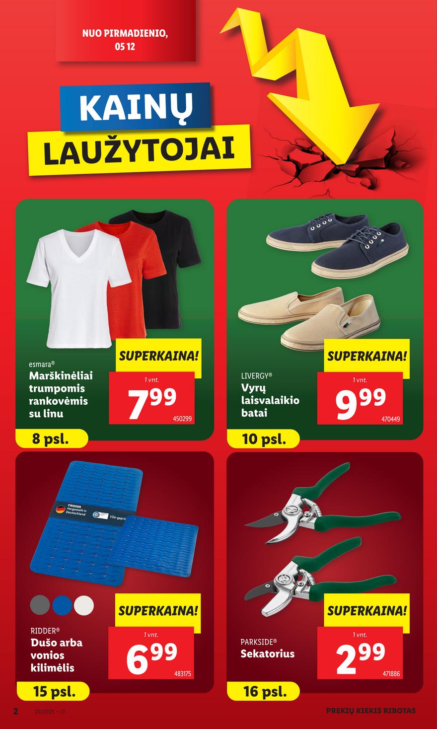 Lidl ne maisto leidinys akcijos nuo 
  2025-05-12 iki 
  2025-05-18 | Leidinukas.lt puslapis 2