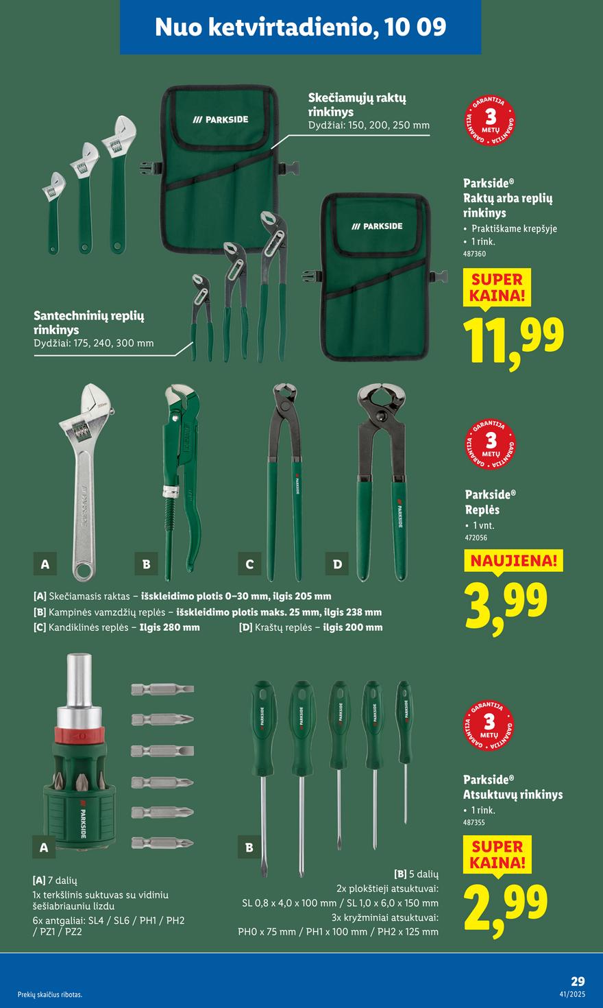 Lidl leidinys akcijos nuo 
  2025-10-06 iki 
  2025-10-12 | Leidinukas.lt puslapis 29