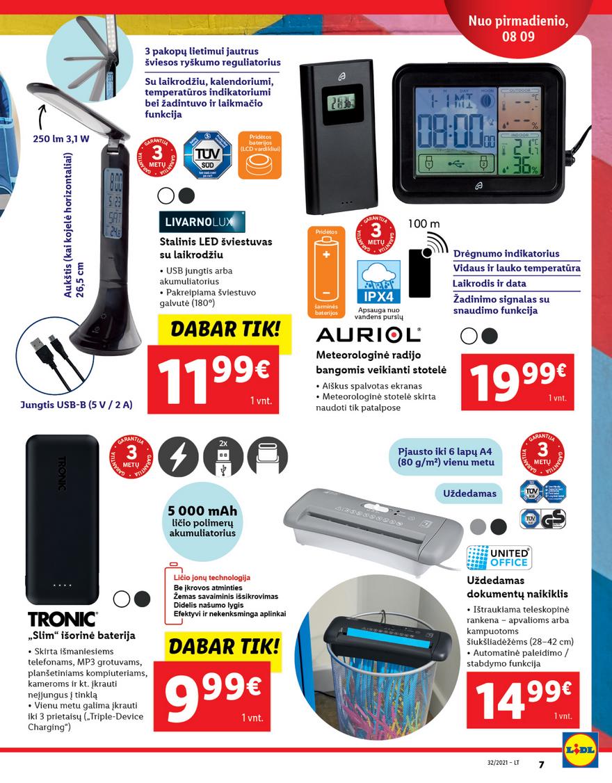 Ldil ne maisto prekių pasiūlymai akcijos nuo 
  2021-08-09 iki 
  2021-08-15 | Leidinukas.lt puslapis 7