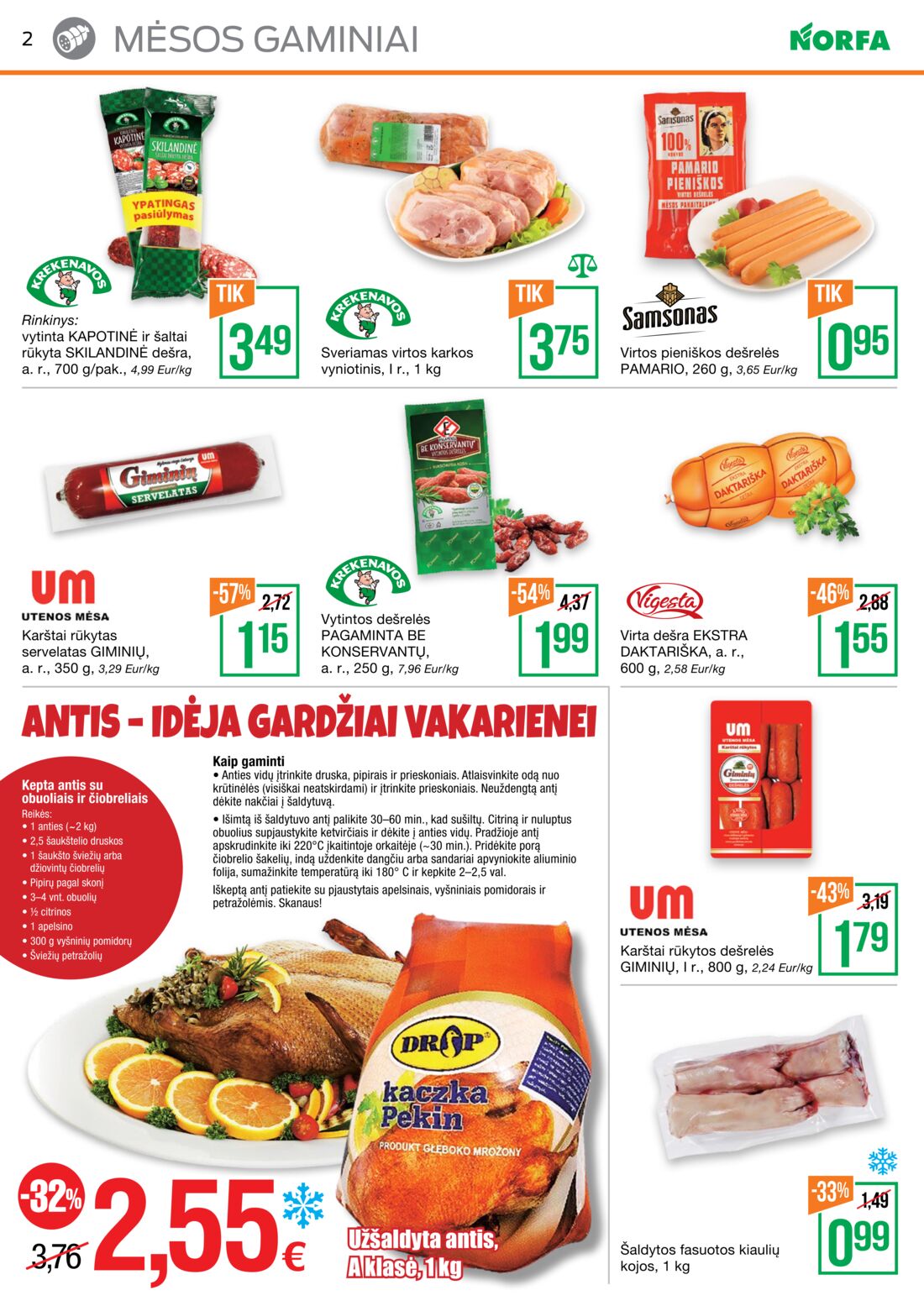 Norfa kaininis leidinys akcijos nuo 
  2019-10-31 iki 
  2019-11-13 | Leidinukas.lt puslapis 2