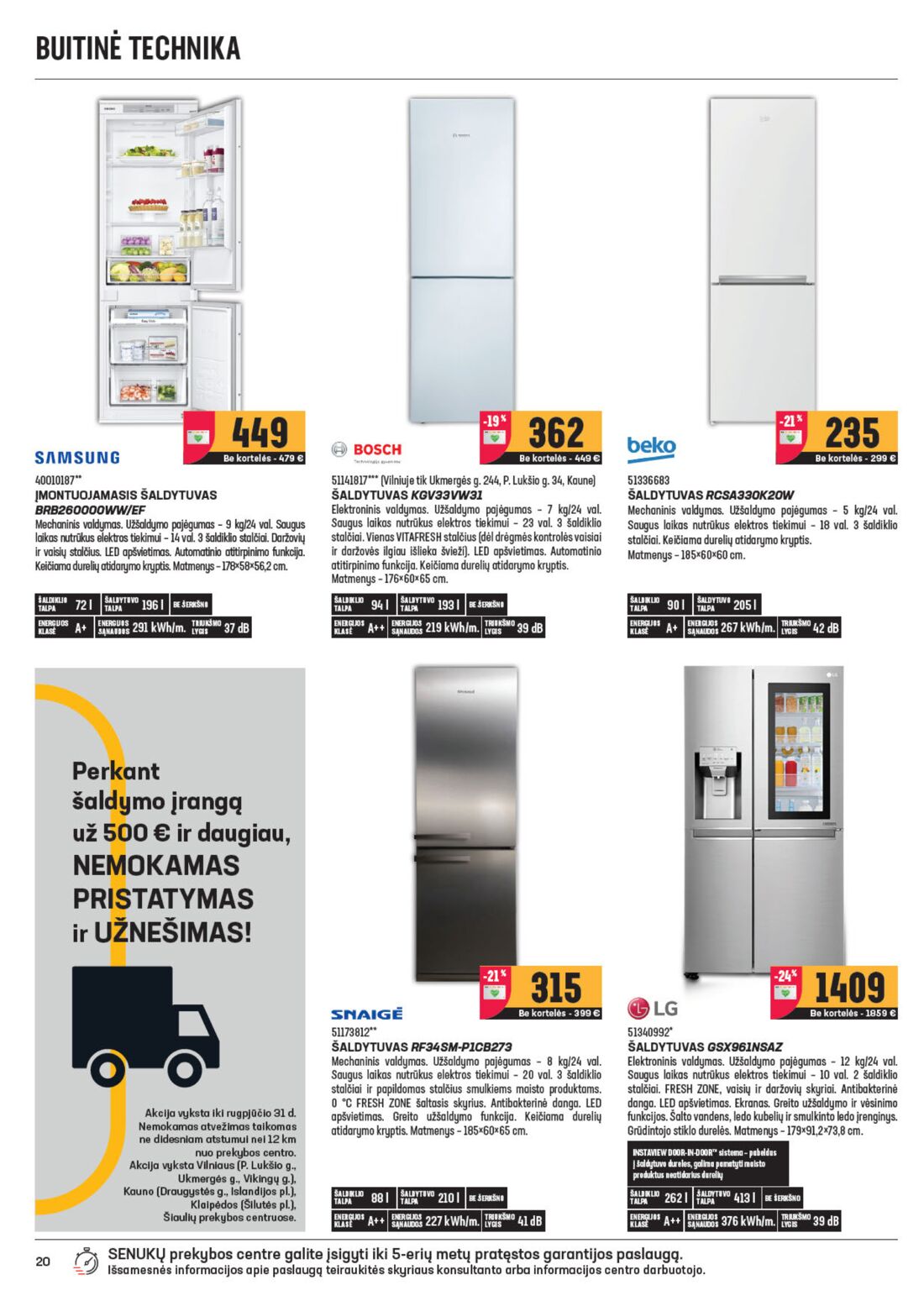 Senukai reklaminis leidinys akcijos nuo 
  2020-08-05 iki 
  2020-08-31 | Leidinukas.lt puslapis 20