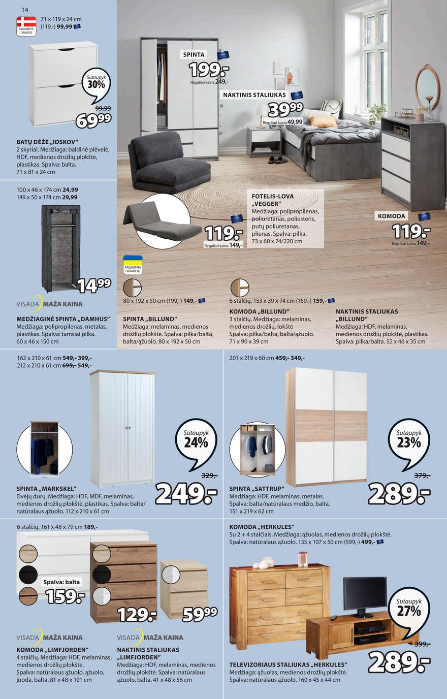 Jysk leidinys akcijos nuo 
  2023-08-22 iki 
  2023-09-04 | Leidinukas.lt puslapis 15