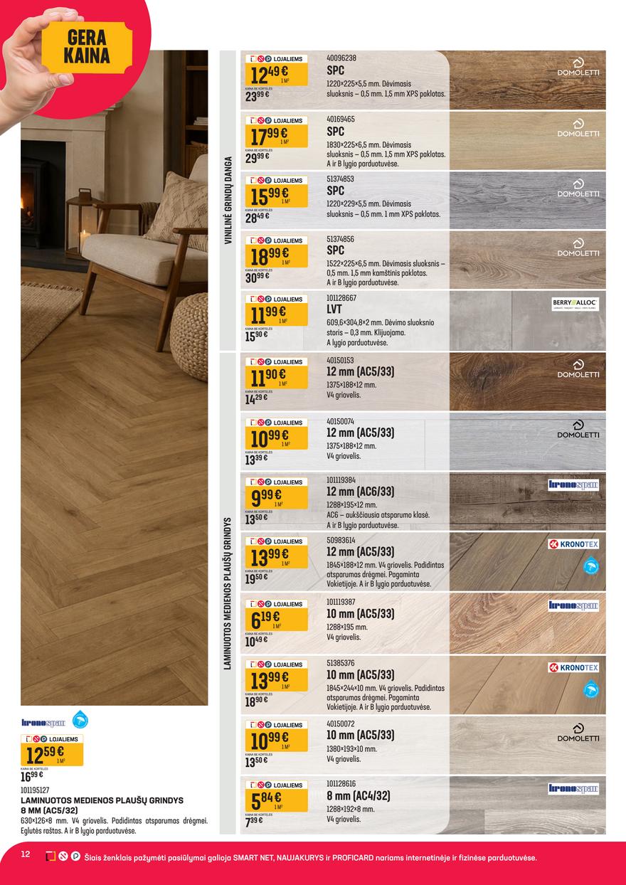 Senukai leidinys akcijos nuo 
  2026-03-31 iki 
  2026-04-13 | Leidinukas.lt puslapis 12