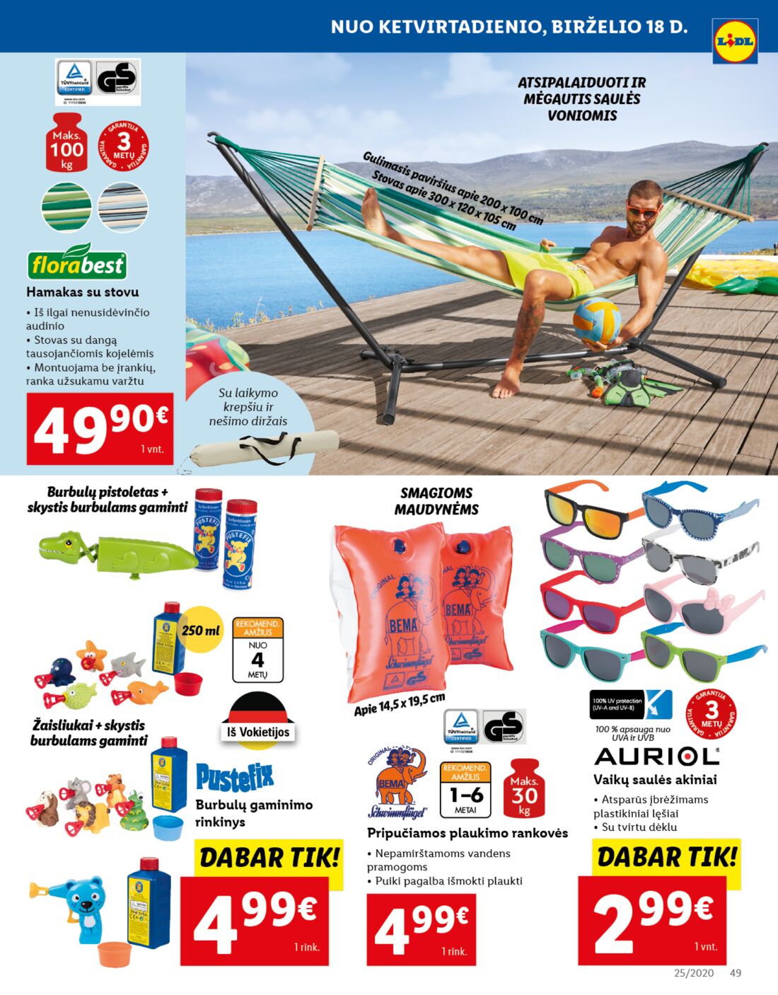 Lidl savaitinis leidinys akcijos nuo 
  2020-06-15 iki 
  2020-06-21 | Leidinukas.lt puslapis 49