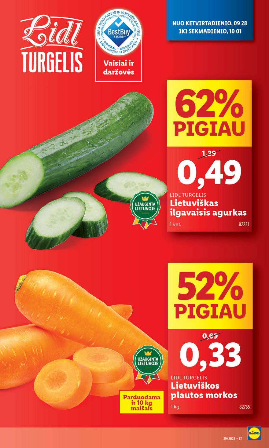 Lidl pasiūlymai akcijos nuo 
  2023-09-25 iki 
  2023-10-01 | Leidinukas.lt puslapis 42