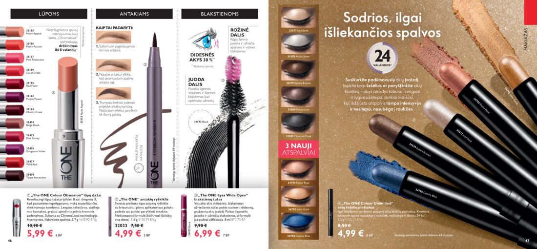 Oriflame katalogas akcijos nuo 
  2019-11-01 iki 
  2019-11-30 | Leidinukas.lt puslapis 24