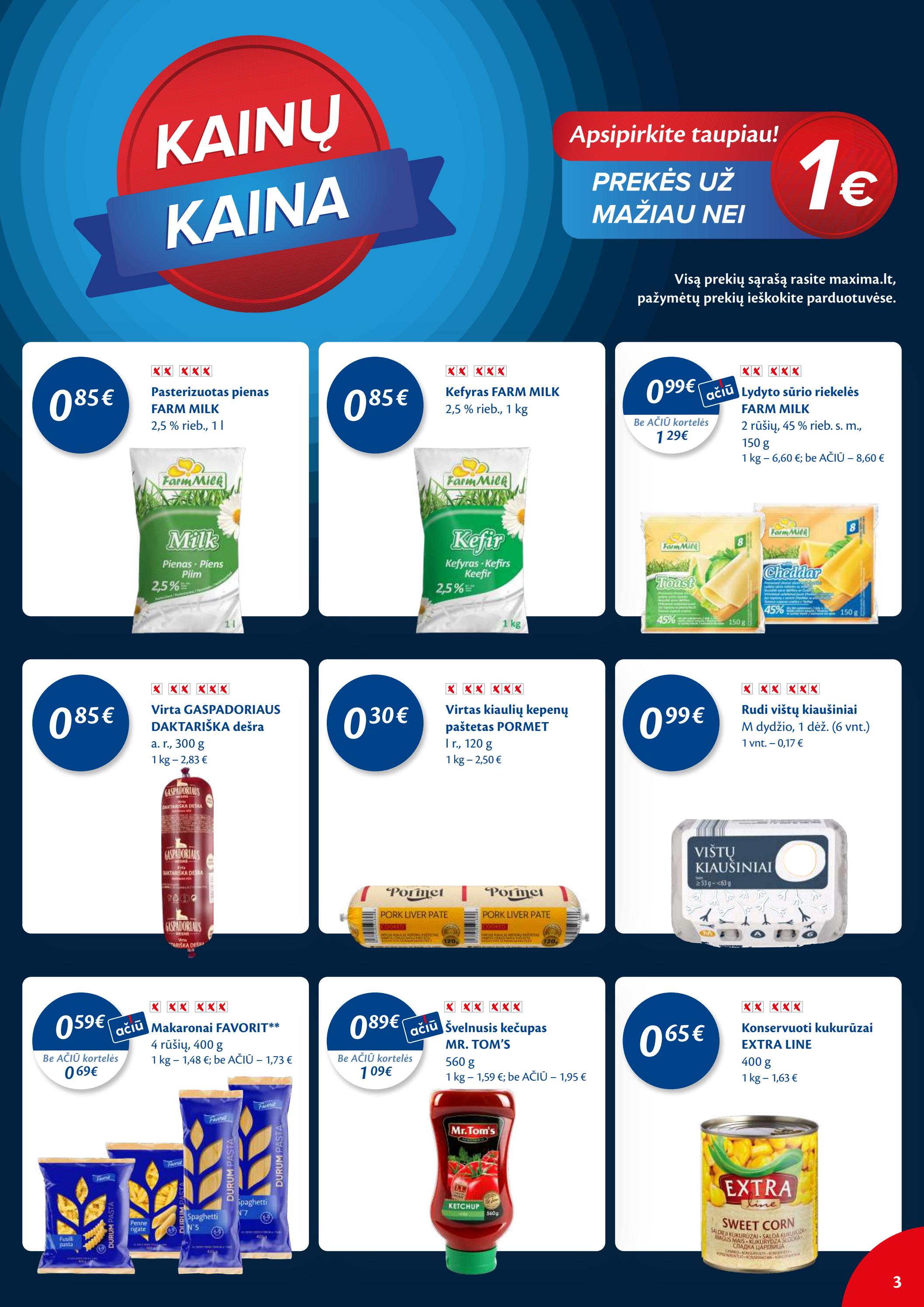 Maxima kaininis leidinys akcijos nuo 
  2023-01-10 iki 
  2023-01-16 | Leidinukas.lt puslapis 3