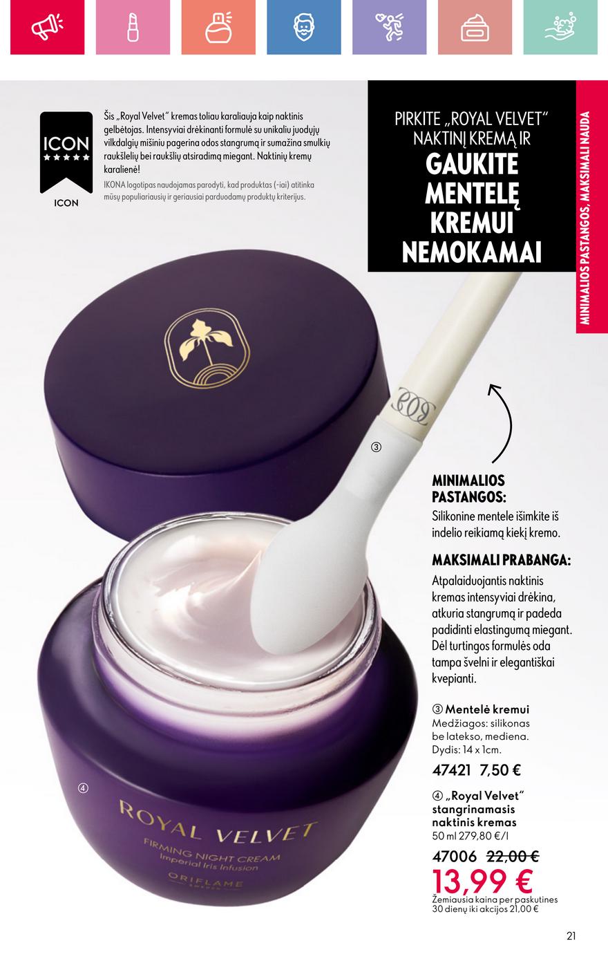 Oriflame katalogas akcijos nuo 
  2025-03-30 iki 
  2025-04-19 | Leidinukas.lt puslapis 21