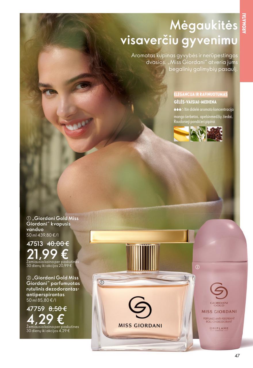 Oriflame katalogas akcijos nuo 
  2026-01-28 iki 
  2026-02-17 | Leidinukas.lt puslapis 47