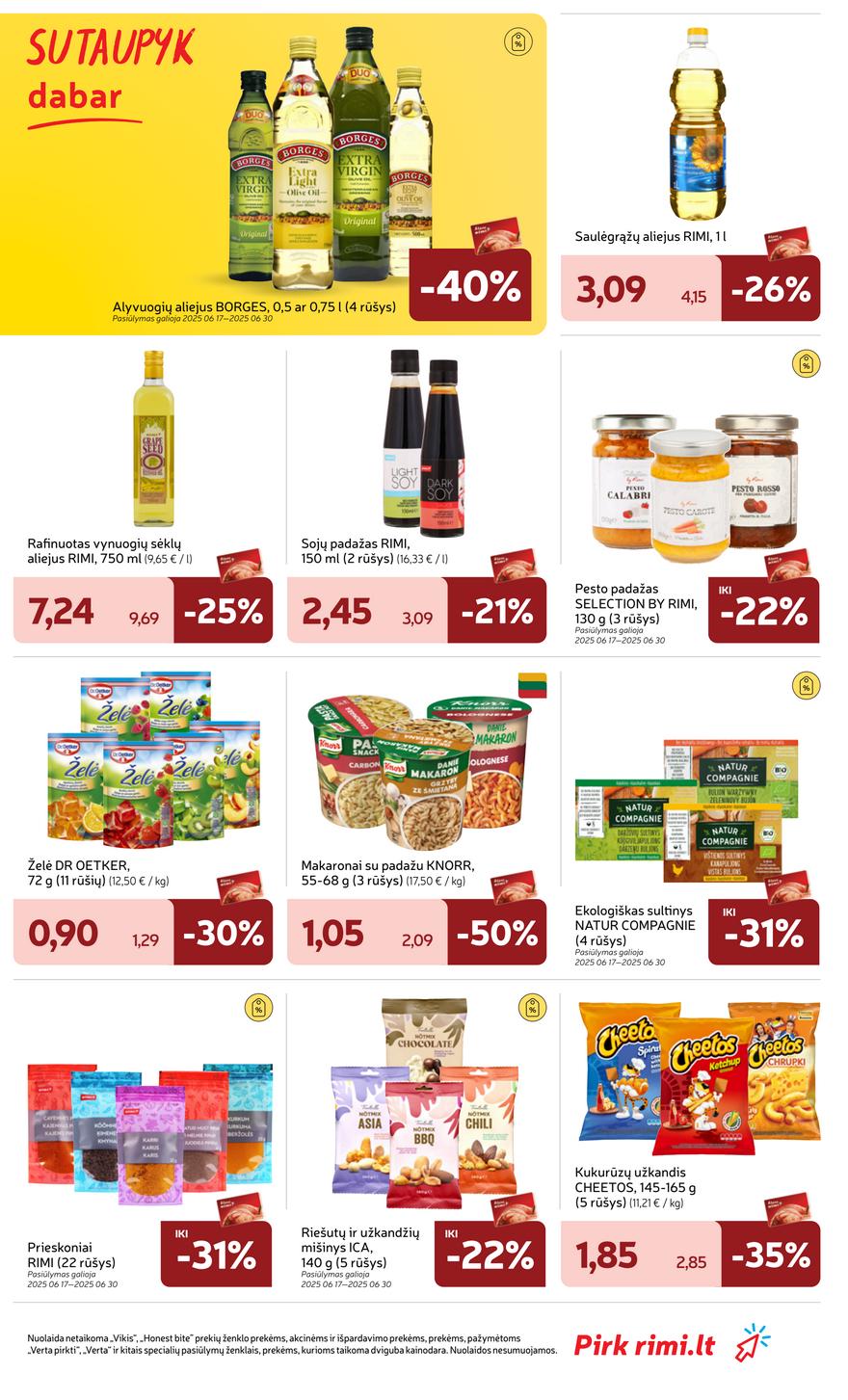 Rimi savaitinis leidinys 26 akcijos nuo 
  2025-06-24 iki 
  2025-06-30 | Leidinukas.lt puslapis 23