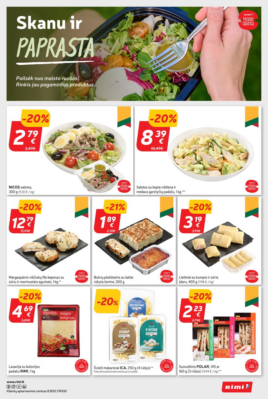 Rimi savaitinis leidinys  akcijos nuo 
  2024-07-30 iki 
  2024-08-05 | Leidinukas.lt puslapis 13