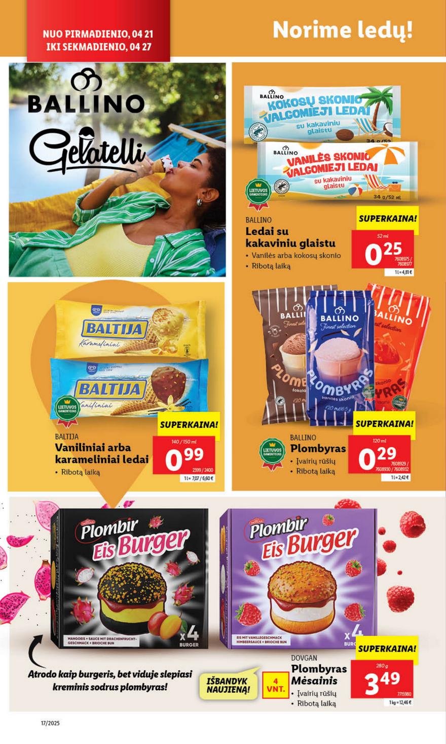 Lidl leidinys naujas akcijos nuo 
  2025-04-21 iki 
  2025-04-27 | Leidinukas.lt puslapis 32